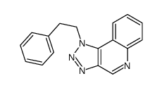 1-(2-Phenylethyl)-1H-[1,2,3]triazolo[4,5-c]quinoline结构式