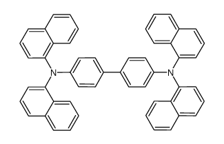 N,N,N',N'-tetra-naphthalenyl-benzidine structure