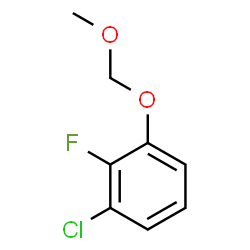 1-Chloro-2-fluoro-3-(methoxymethoxy)benzene Structure