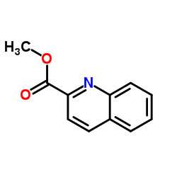 喹啉-2-羧酸甲酯结构式