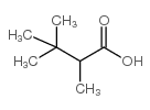 2,3,3-trimethylbutanoic acid Structure