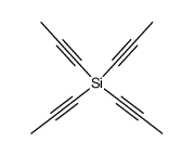 tetra(propyn-1-yl)silane结构式