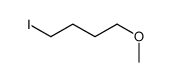 1-iodo-4-methoxybutane Structure