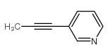 Pyridine, 3-(1-propynyl)- (9CI) Structure