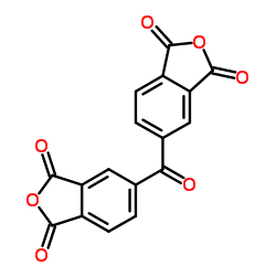 3,3'4,4'-二苯甲酮四羧酸二酐结构式