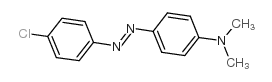 4'-氯-4-二甲氨基偶氮苯结构式