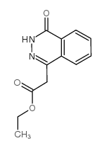 1-Phthalazineaceticacid, 3,4-dihydro-4-oxo-, ethyl ester structure