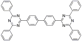 4,4'-双(4,6-二苯基-1,3,5-三嗪-2-基)联苯结构式