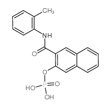 色酚AS-D磷酸盐结构式