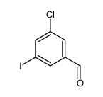 3-氯-5-碘苯甲醛结构式