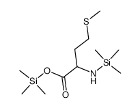 N-(Trimethylsilyl)-L-methionine trimethylsilyl ester结构式