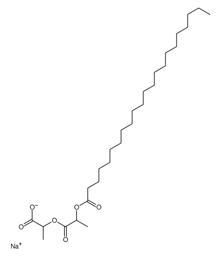 sodium,2-(2-docosanoyloxypropanoyloxy)propanoate Structure