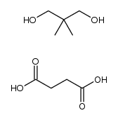 聚(新戊二醇丁二酸酯)结构式