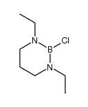 2-chloro-1,3-diethyl-[1,3,2]diazaborinane结构式