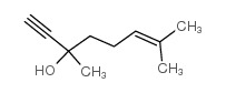 3,7-二甲基辛-6-烯-1-炔-3-醇结构式