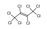 1,1,1,2,3,4,4,4-octachloro-but-2-ene结构式