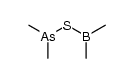 ((dimethylboryl)thio)dimethylarsine结构式