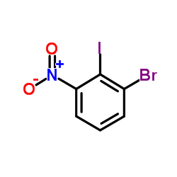 3-溴-2-碘硝基苯结构式