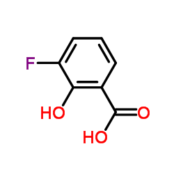 3-氟水杨酸结构式