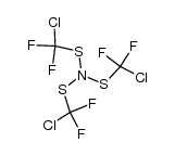 tris(chlorodifluoromethylmercapto)amine结构式