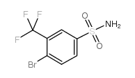4-Bromo-3-(trifluoromethyl)benzenesulphonamide Structure
