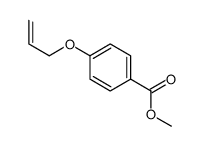4-(烯丙氧基)苯甲酸甲酯结构式
