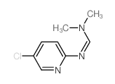 N-(5-chloropyridin-2-yl)-N,N-dimethyl-methanimidamide Structure