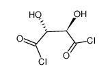 (2R,3R)-2,3-dihydroxysuccinyl dichloride结构式