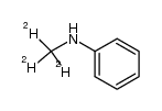 N-(trideuteriomethyl)aniline结构式