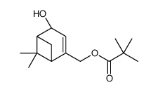 邻叔丁基羰基-4-羟基肉豆蔻醇结构式