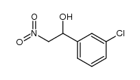 2-nitro-1-(3'-chlorophenyl)ethanol结构式