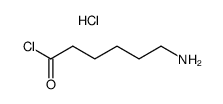 ε-aminocaproyl chloride hydrochloride Structure