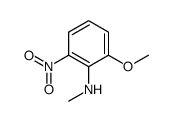 2-Methoxy-N-methyl-6-nitroaniline Structure