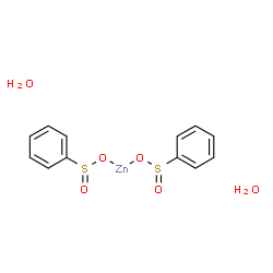苯亚磺酸锌二水合物结构式