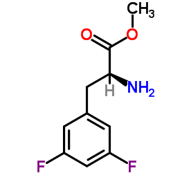 Methyl 3,5-difluoro-L-phenylalaninate Structure