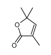 3,5,5-trimethylfuran-2-one Structure