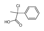 (R)-2-chloro-2-phenyl-propionic acid结构式