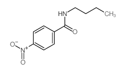 N-butyl-4-nitro-benzamide structure