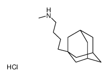 4-(1-adamantyl)-N-methylbutan-1-amine,hydrochloride Structure
