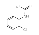 N-(2-氯苯基)乙酰胺结构式
