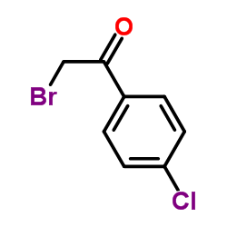 2-Bromo-4'-chloroacetophenone Structure