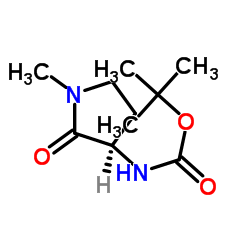 (R)-TERT-BUTYL (1-METHYL-2-OXOPYRROLIDIN-3-YL)CARBAMATE Structure