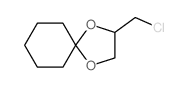 2-(Chloromethyl)-1,4-dioxaspiro[4.5]decane Structure