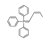 [(E)-but-2-enylidene]-triphenyl-λ5-phosphane Structure