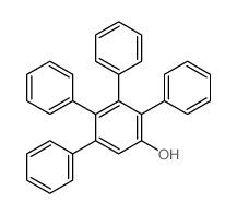 [1,1':2',1''-Terphenyl]-3'-ol,5',6'-diphenyl- Structure