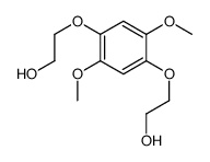 2-[4-(2-hydroxyethoxy)-2,5-dimethoxyphenoxy]ethanol结构式