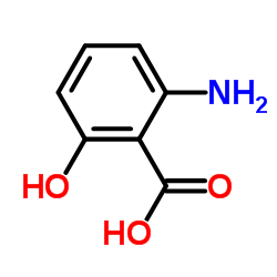 6-羟基邻氨基苯甲酸结构式