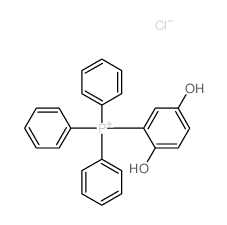 2-(Triphenylphosphoranyl)-1,4-benzenediol结构式
