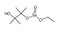 selenous acid ethyl ester 2-hydroxy-1,1,2-trimethyl-propyl ester结构式