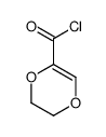 1,4-Dioxin-2-carbonyl chloride, 5,6-dihydro- (9CI)结构式